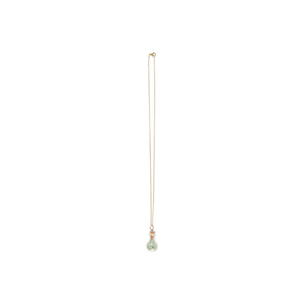 Green Witch Aventurine Potion Bottle Necklace