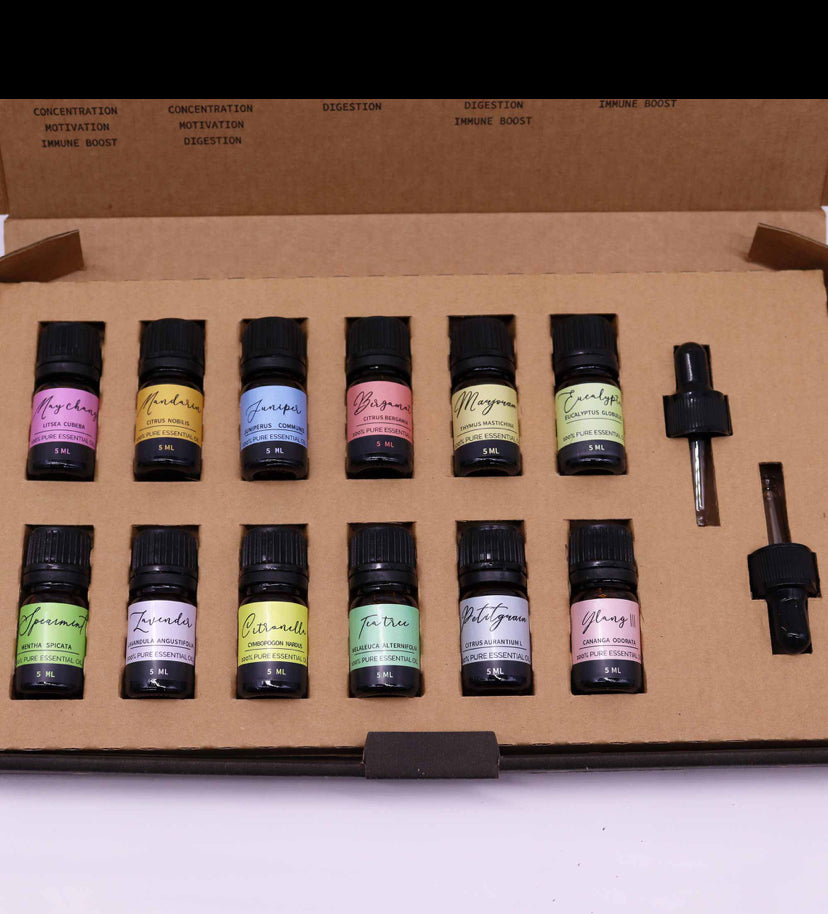 Aromatherapy Essential Oil Set - Spring