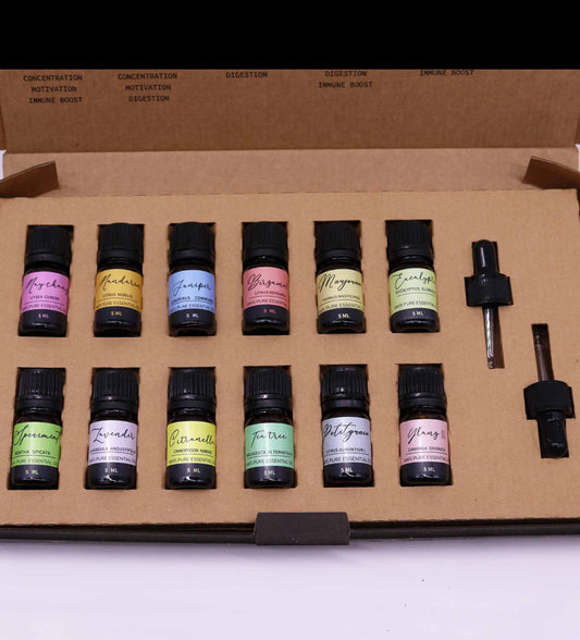 Aromatherapy Essential Oil Set - Spring