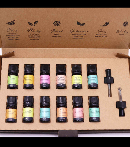 Aromatherapy Essential Oil Set - Summer