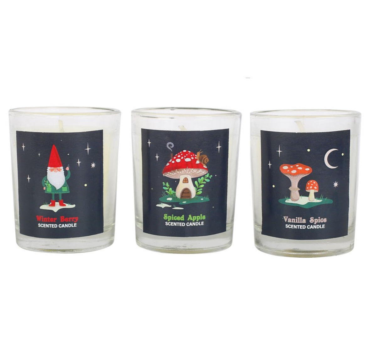 Gnome Sweet Gnome Candle Trio