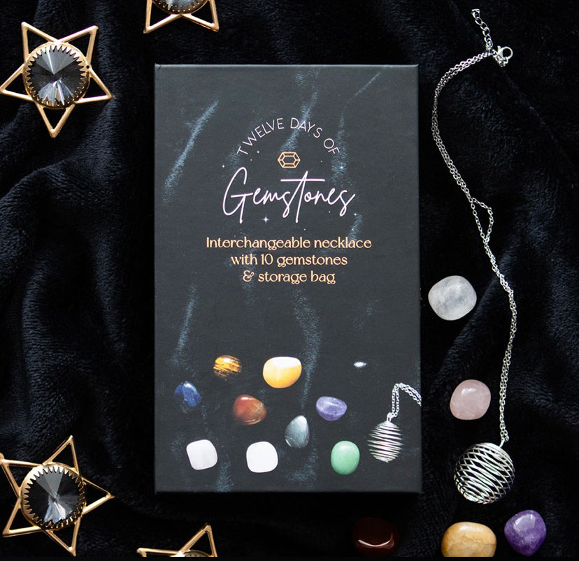 12-Day Crystal Necklace Advent Calendar