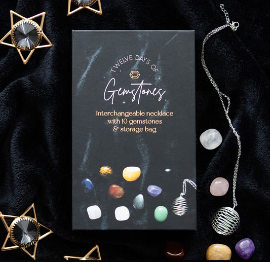 12-Day Crystal Necklace Advent Calendar