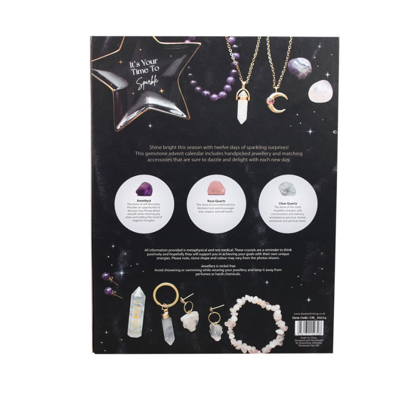12-Day Crystal Jewellery Advent Calendar