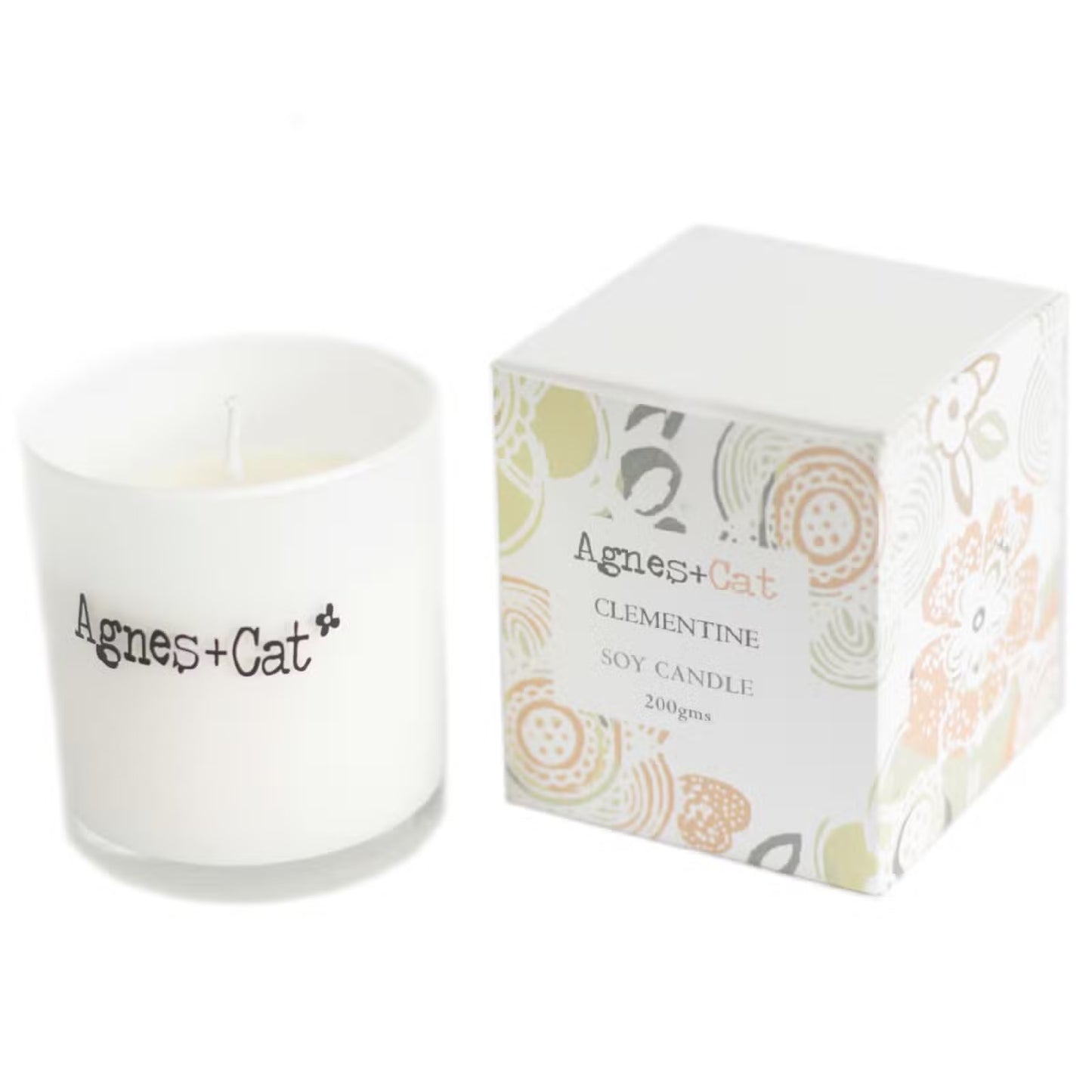 Agnes + Cat Votive Candle - Clementine