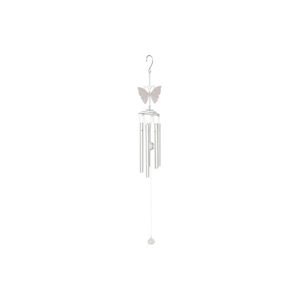 White Butterfly Windchime