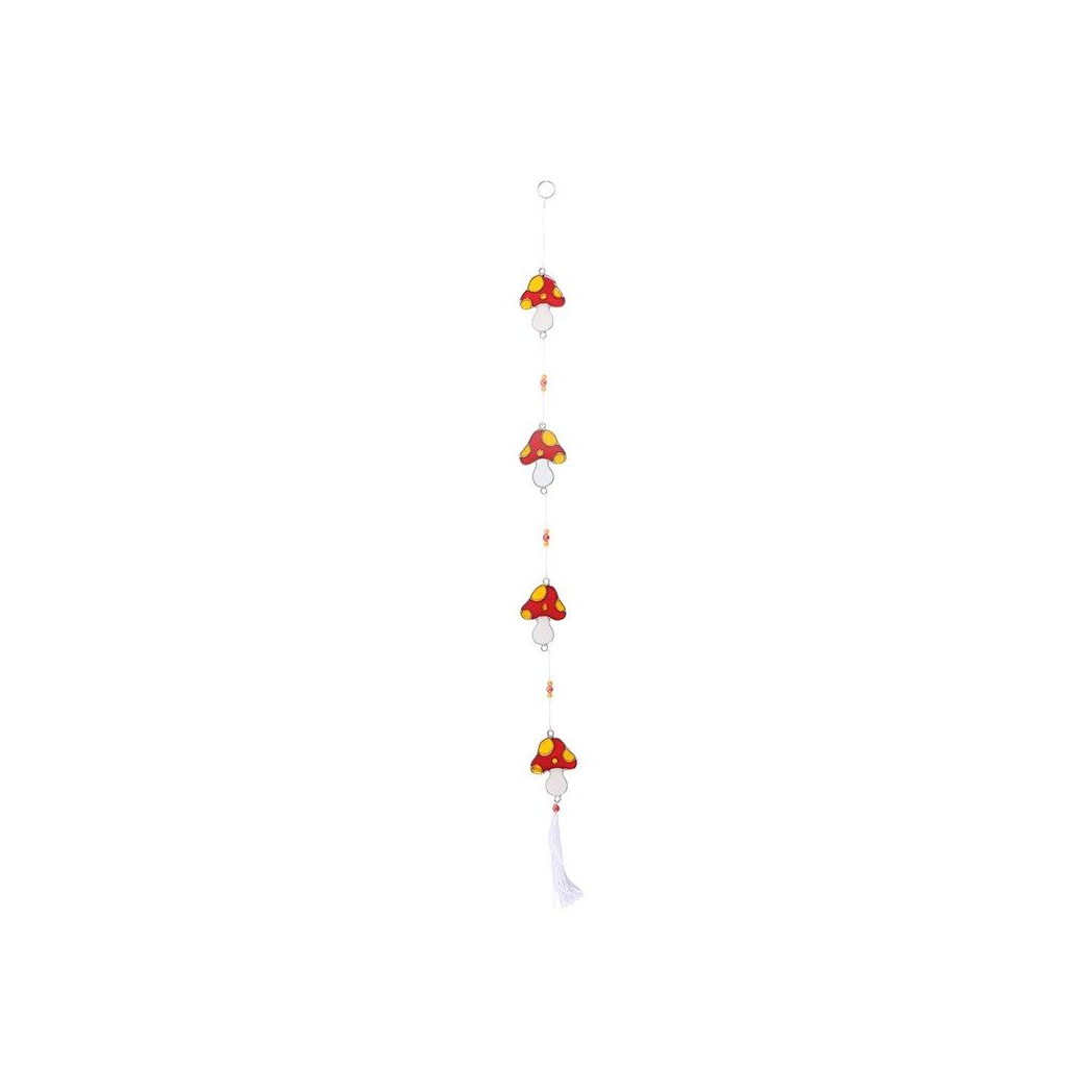 String of Mushroom Suncatchers