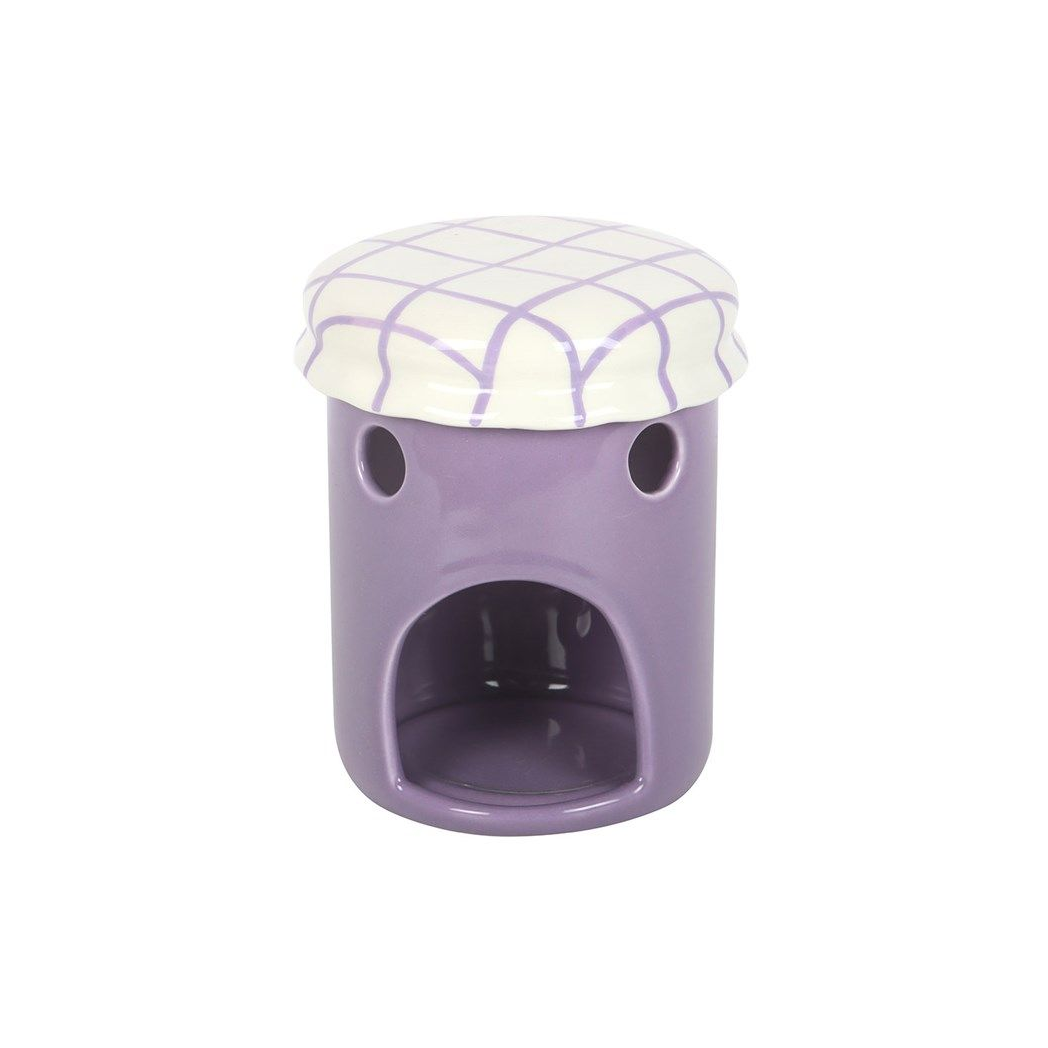 Grape Jelly Jar Oil Burner and Wax Warmer