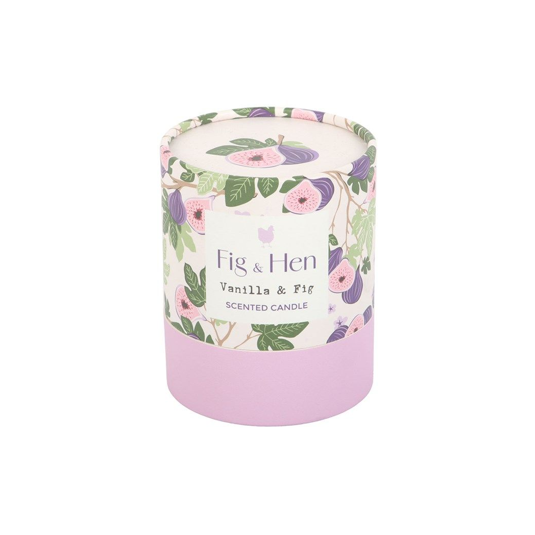 Vanilla & Fig Scented Candle