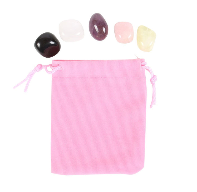 Aries Crystal Tumblestone Set