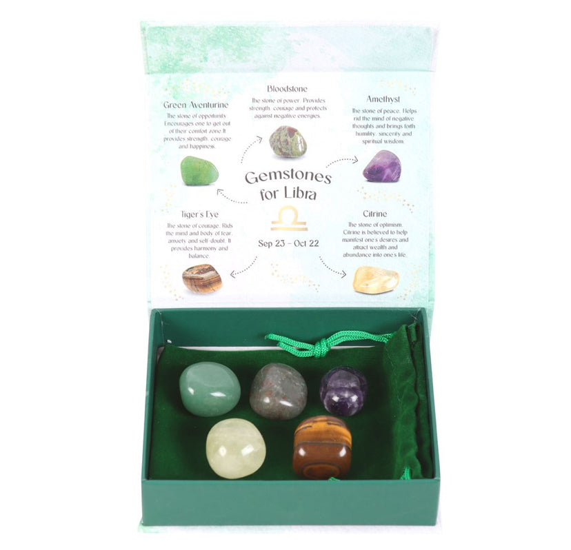 Libra Crystal Tumblestone Set
