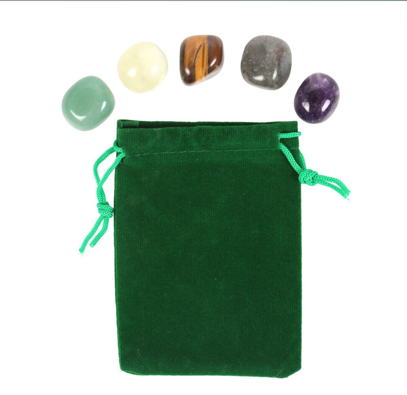 Libra Crystal Tumblestone Set