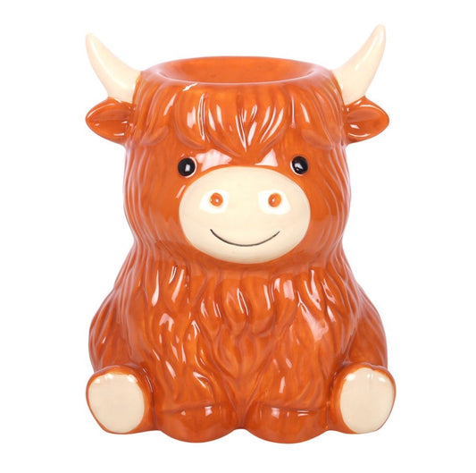 Highland Cow Oil Burner and Wax Warmer