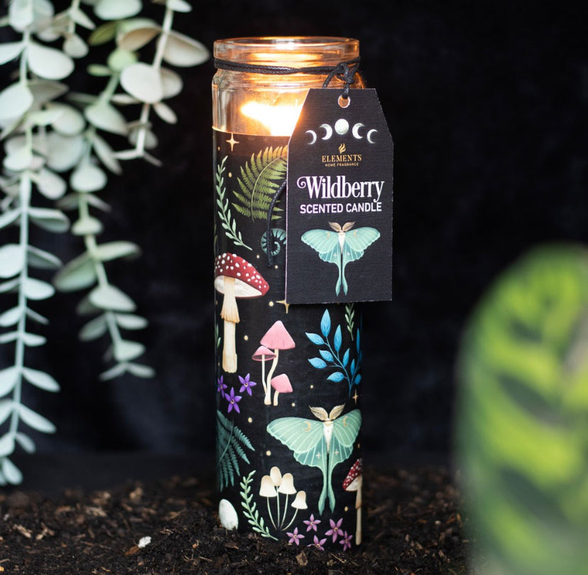 Dark Forest Wildberry Tube Candle