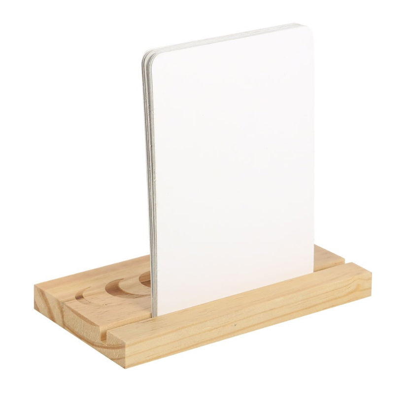 Affirmation Cards with Wooden Stand