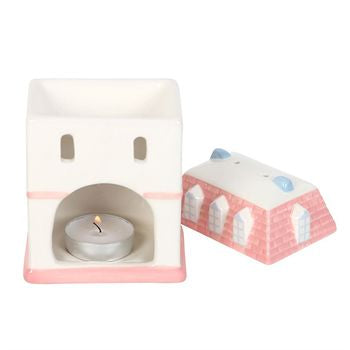 Pastel House Shaped Ceramic Oil Burner and Wax Warmer(18/36)