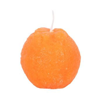 Set of 3 Orange Shaped Candles