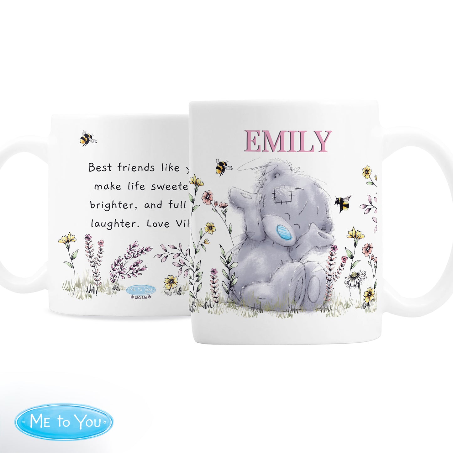 Personalised Me to You Bees Mug
