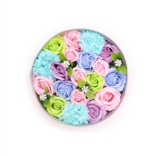 Round Box - Baby Blessings - Blues