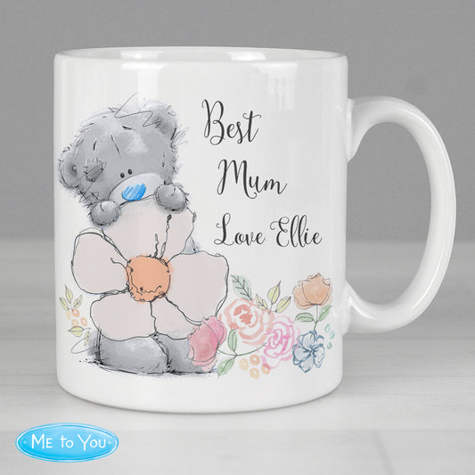 Personalised Me to You Floral Mug