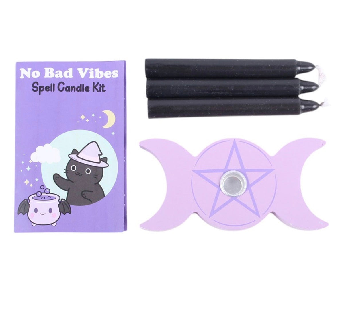 No Bad Vibes Spell Candle Kit