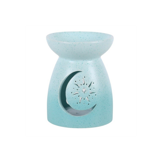 Blue Moon Cut Out Oil Burner