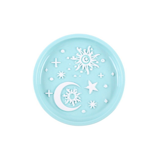 Blue Moon and Sun Trinket Dish