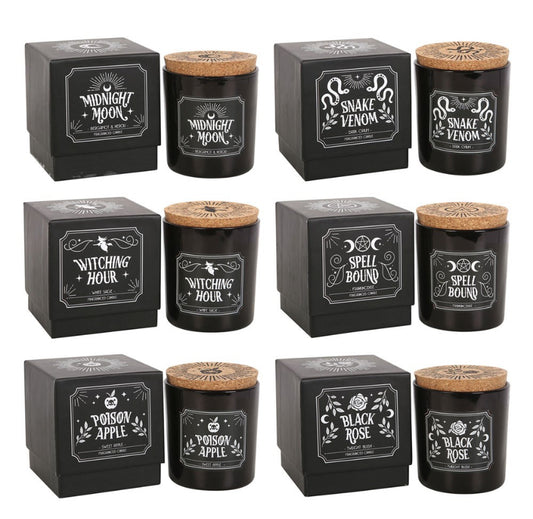 Set of 6 Midnight Ritual Candles