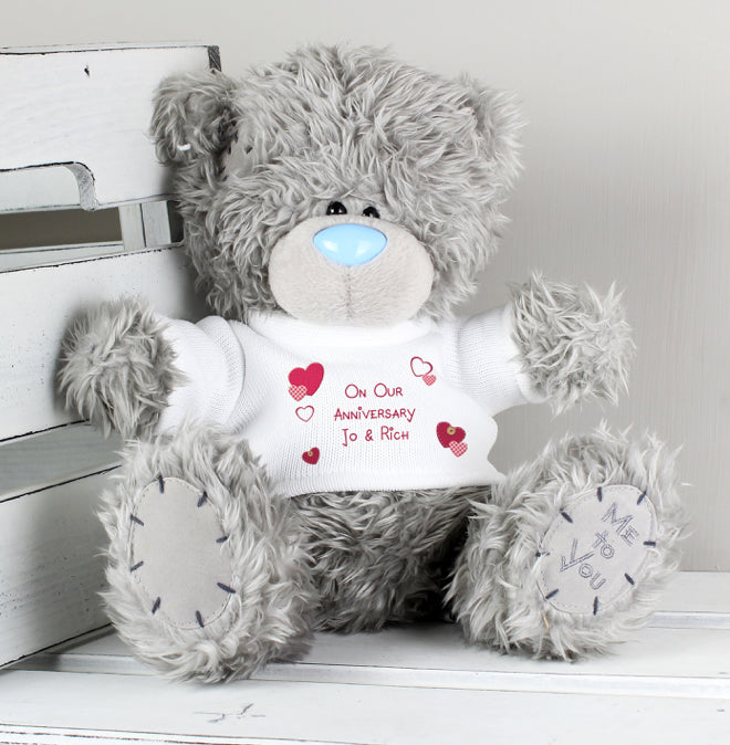 Personalised Me to You Bear Hearts