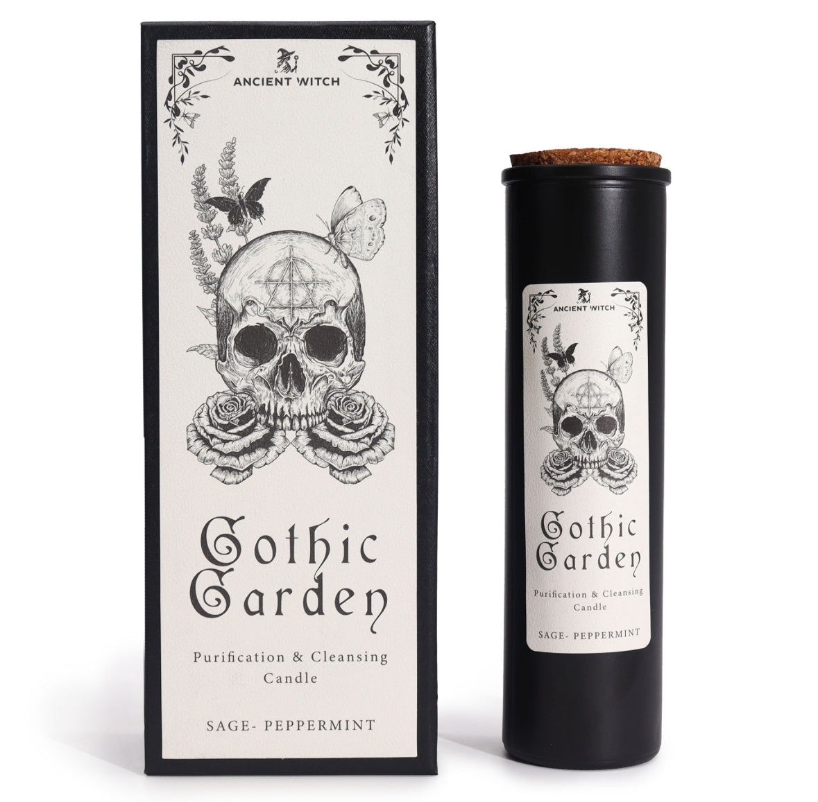 Ancient Witch Ritual Candles - Gothic Garden