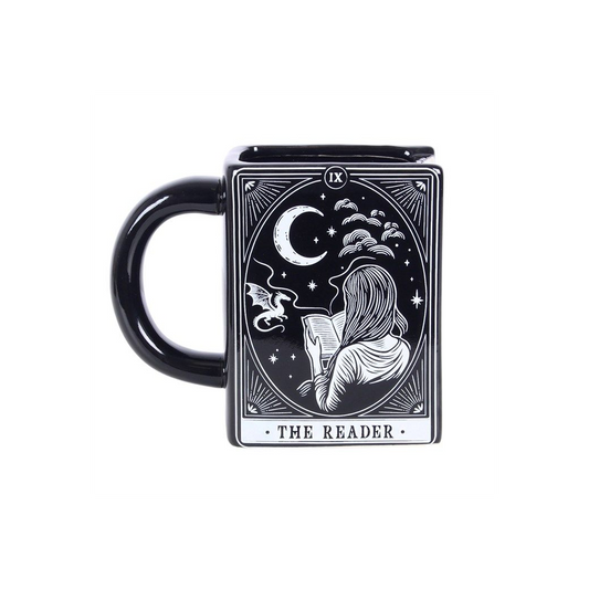 The Reader Book Shaped Mug