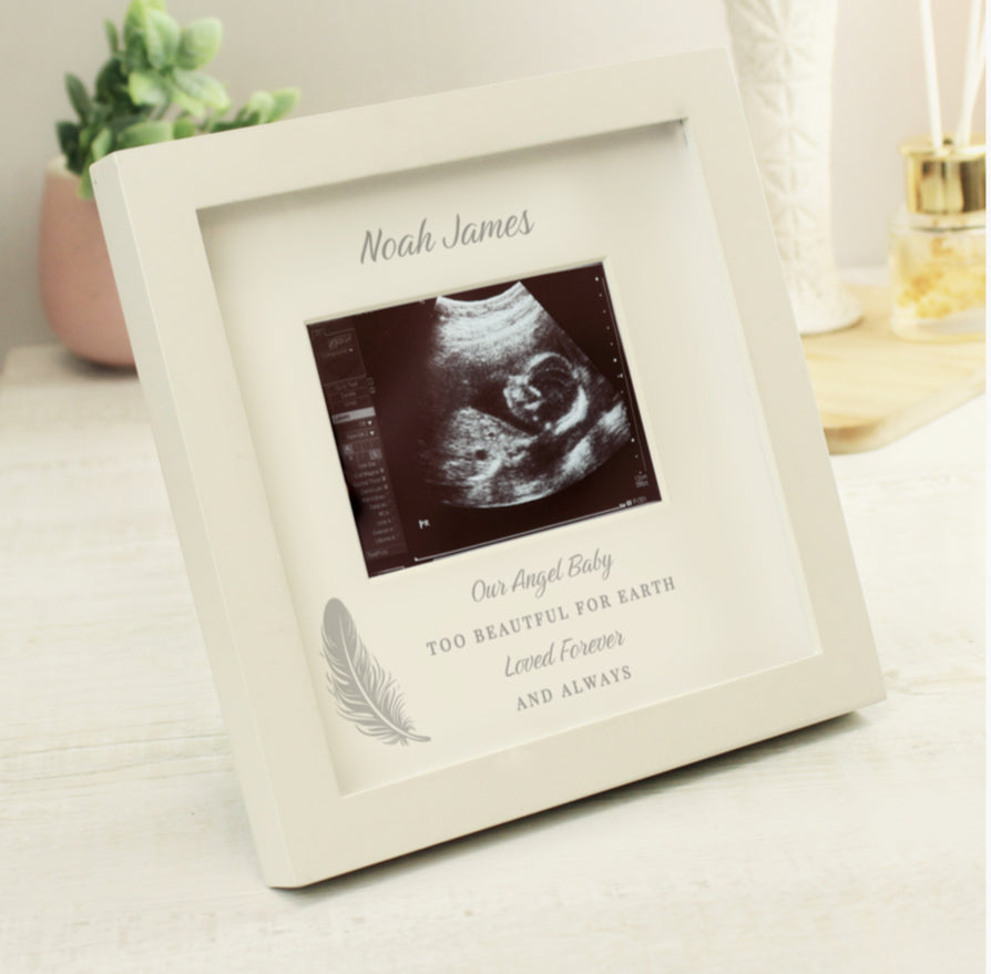 Personalised Memorial Baby Scan Photo Frame