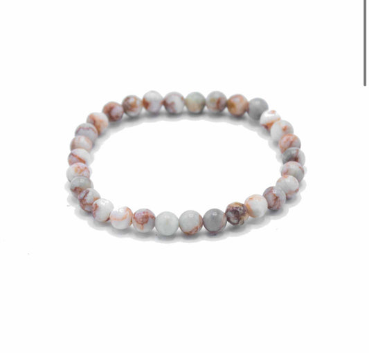 Gemstone Manifestation Bracelet - Blood Spider Stone - Family Bonds