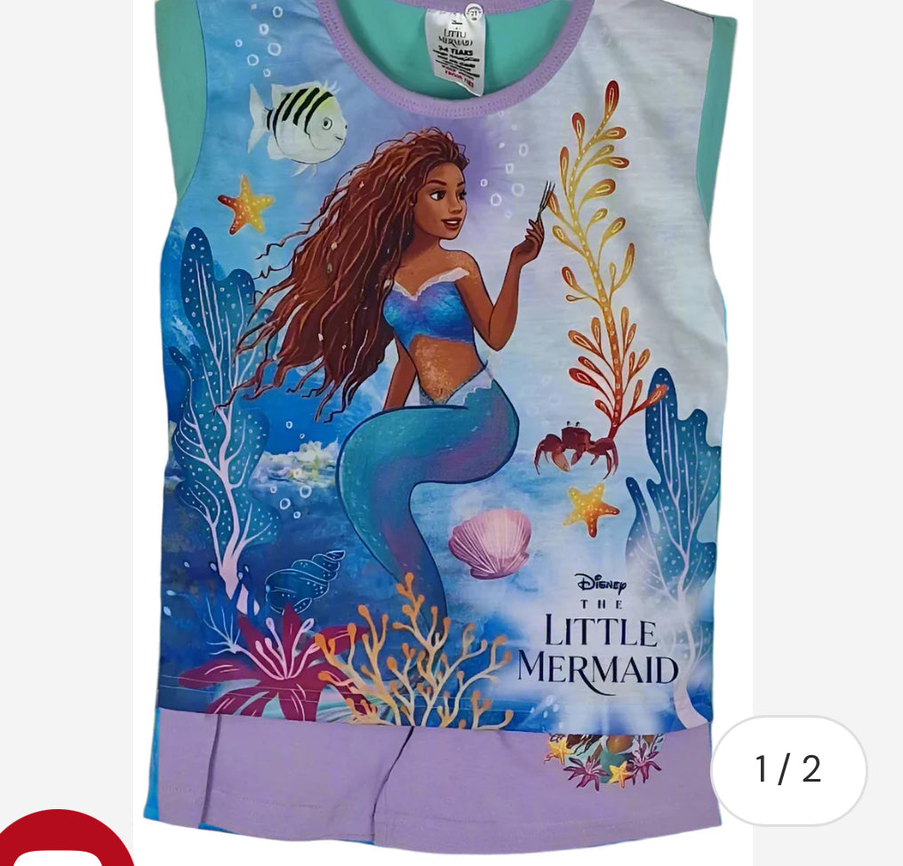 THE LITTLE MERMAID SHORTS