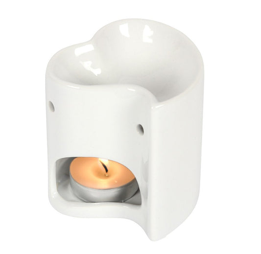 White Heart Oil Burner
