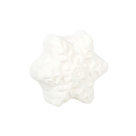Frosted Coconut Snowflake Bath Bomb