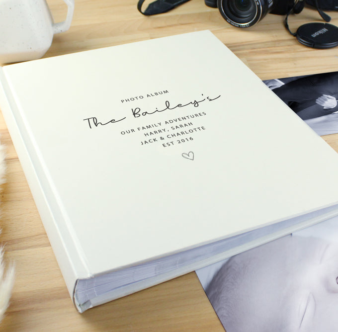 Personalised Traditional Photo Album