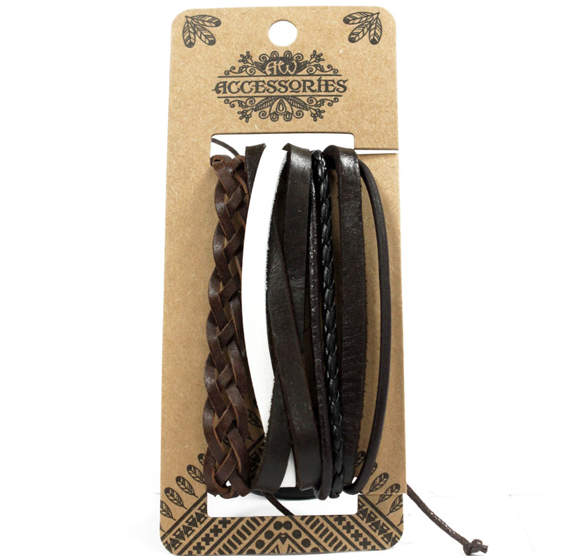 Mens Bracelet Sets - Dark & Handsome (asst