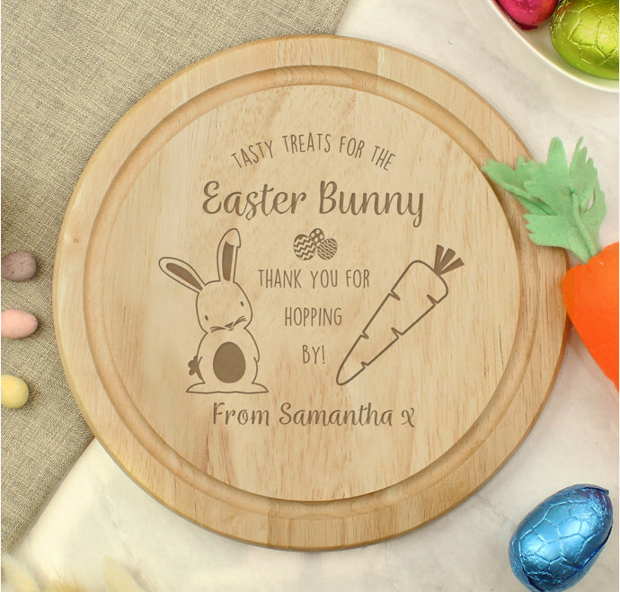 Personalised Easter Bunny Treat Board
