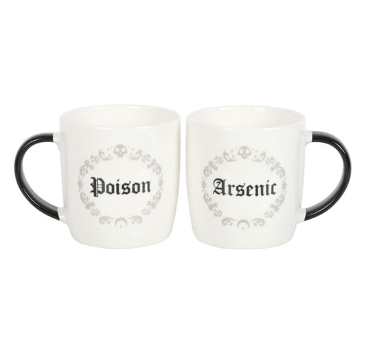Poison and Arsenic Couples Mug Set