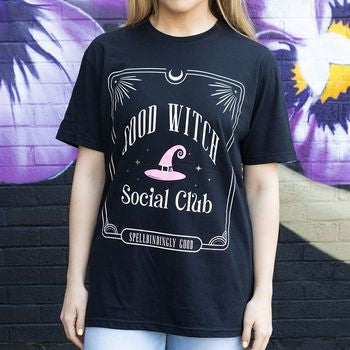 Pink Good Witch Social Club Unisex T-shirt