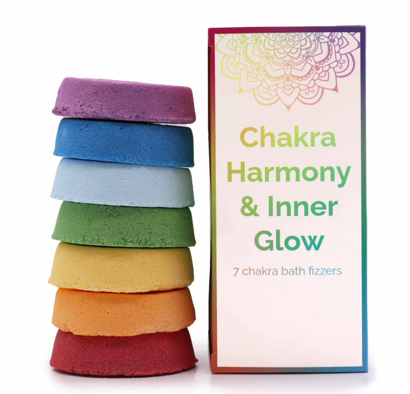 Chakra Bath Fizz - Large Box - Chakra Harmony & Inner Glow