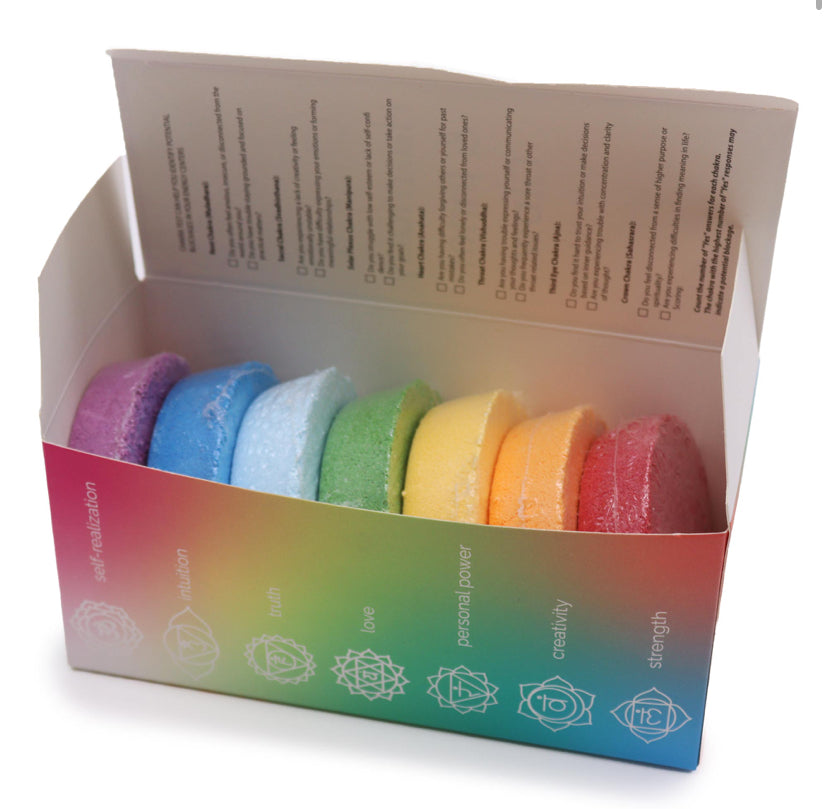 Chakra Bath Fizz - Large Box - Chakra Harmony & Inner Glow