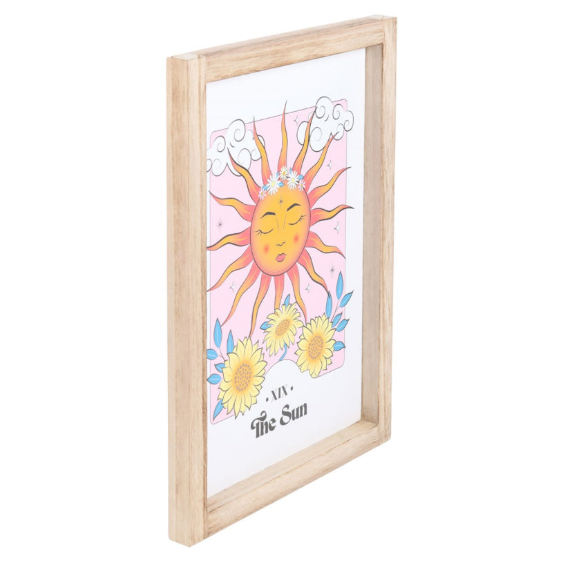 The Sun Celestial Framed Wall Print