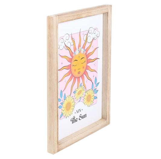 The Sun Celestial Framed Wall Print