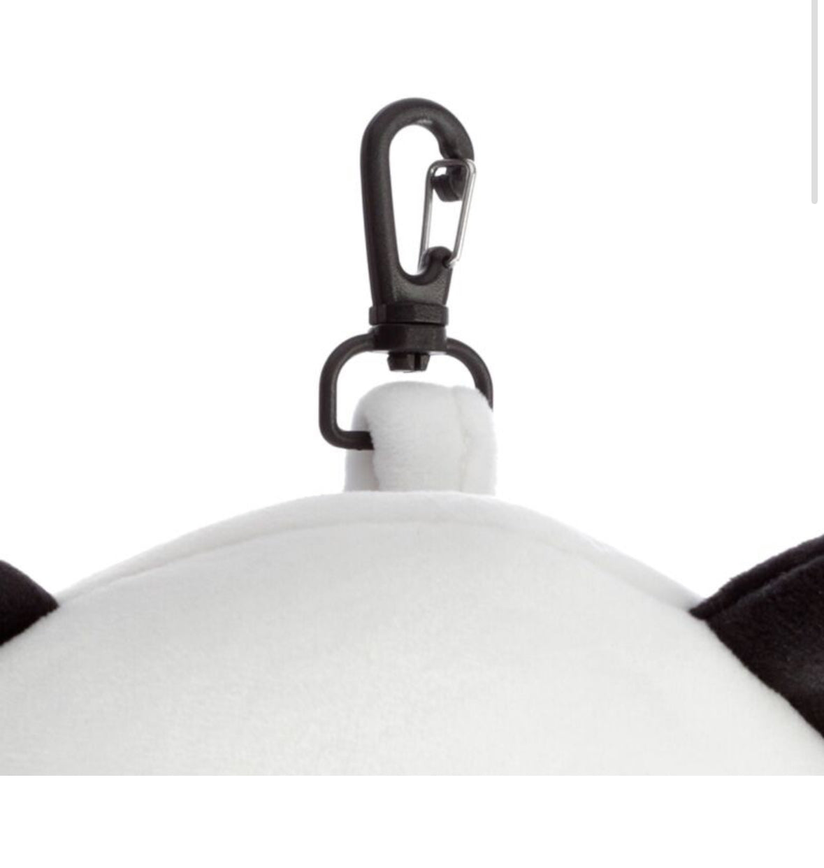 Relaxeazzz Travel Pillow & Eye Mask - Panda