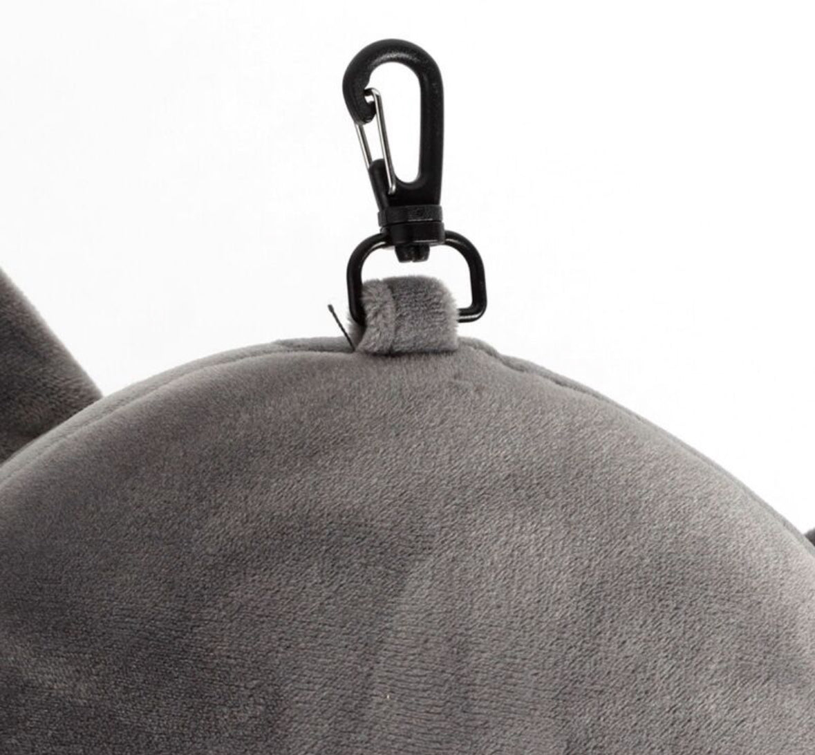 Relaxeazzz Travel Pillow & Eye Mask - French Bulldog