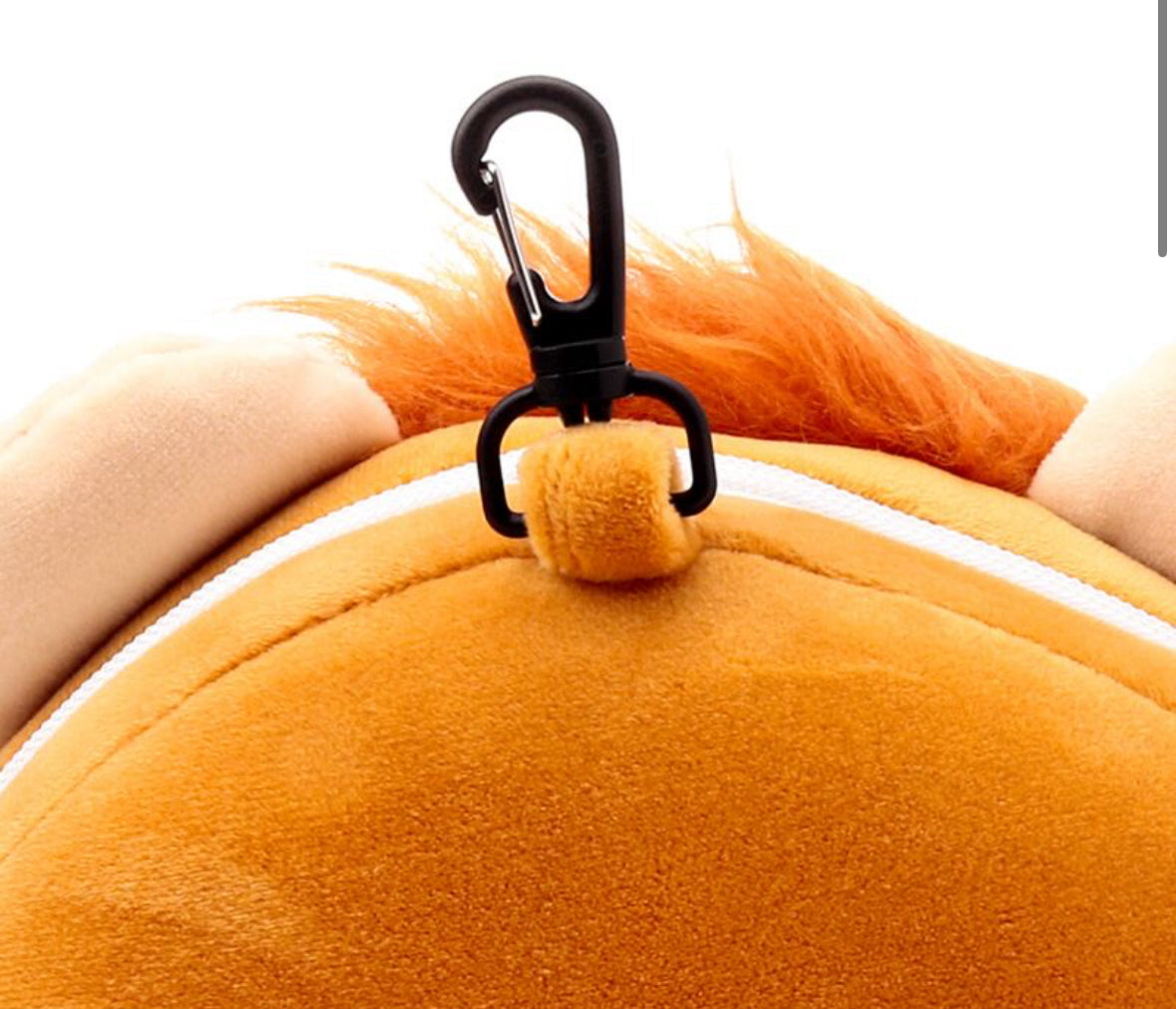 Relaxeazzz Travel Pillow & Eye Mask - Lion