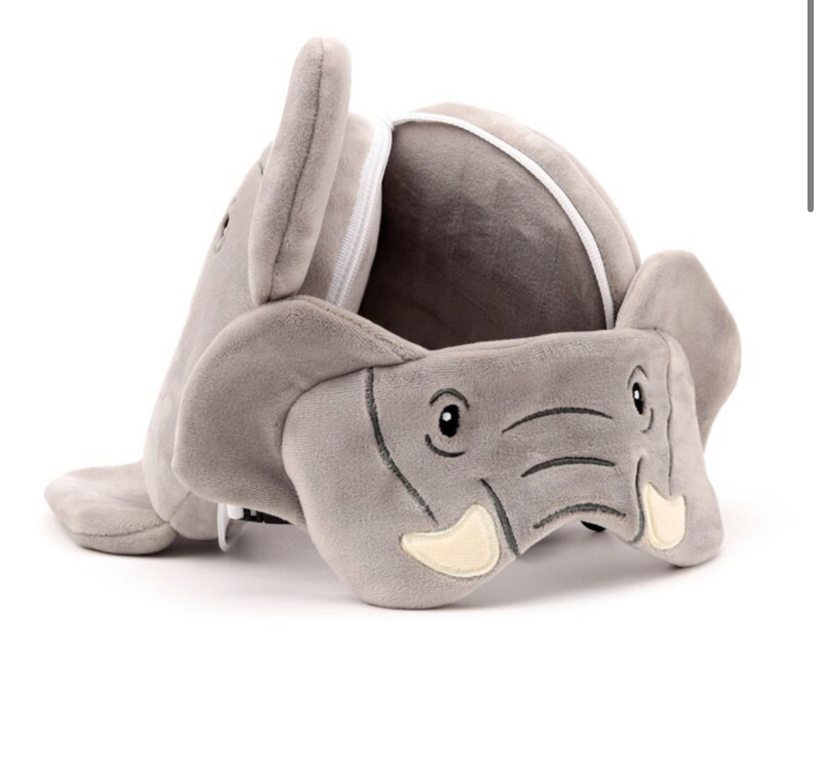 Relaxeazzz Travel Pillow & Eye Mask - Elephant