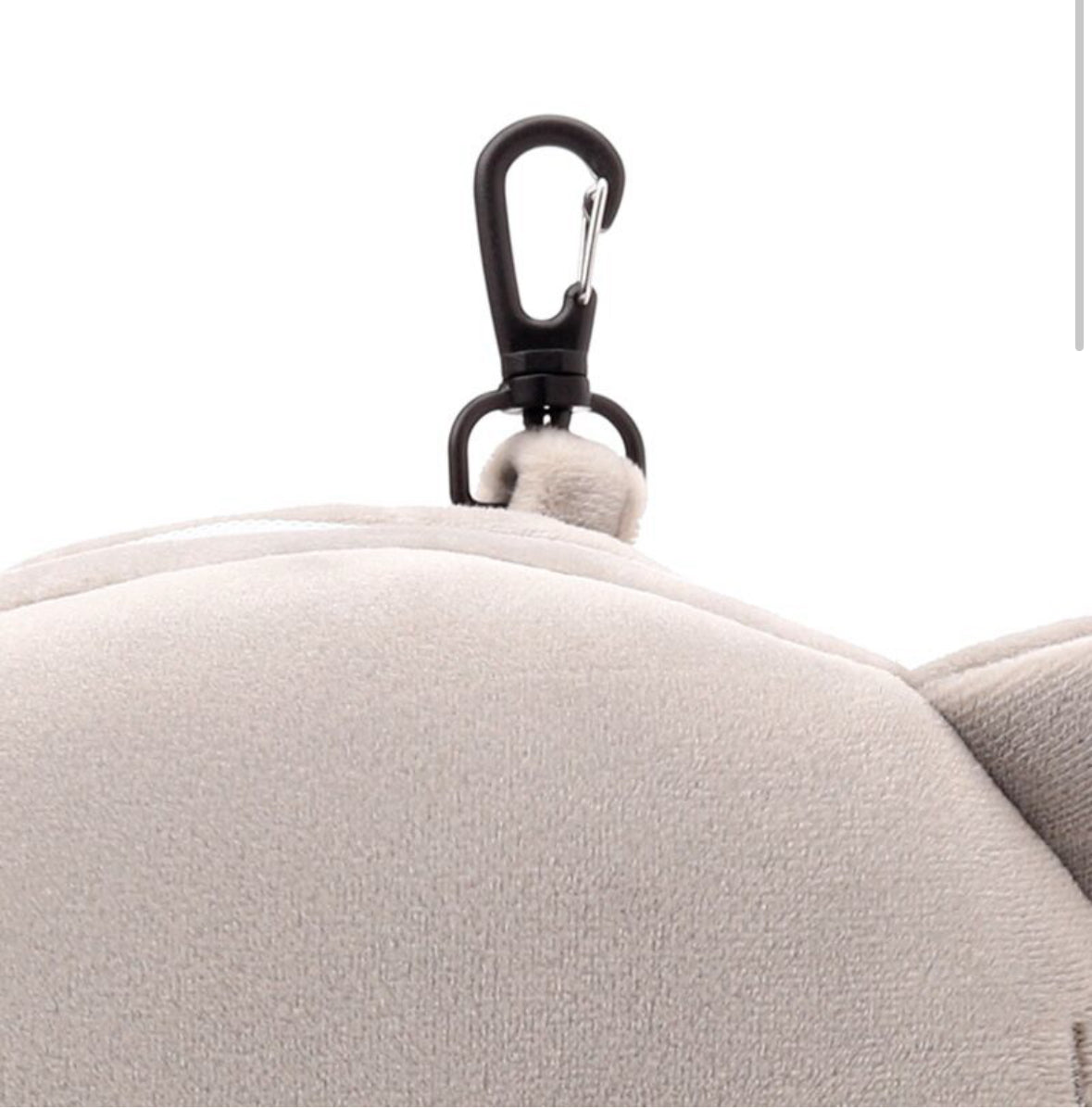 Relaxeazzz Travel Pillow & Eye Mask - Elephant